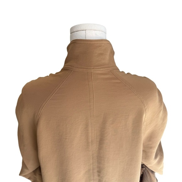 VERONICA BEARD - Paros Drawstring Jacket Women's Tan Jacket Sz S - Picture 7 of 11